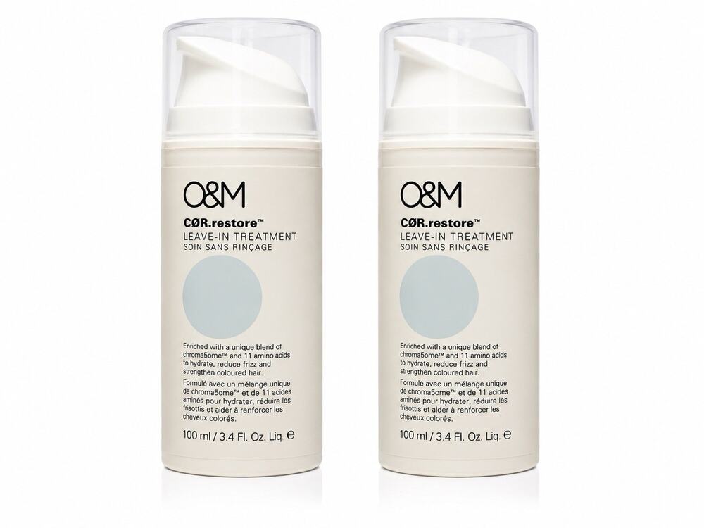2x O&M COR.restore Leave-In Treatment 3.4 fl oz / 100ml Hair Treatment